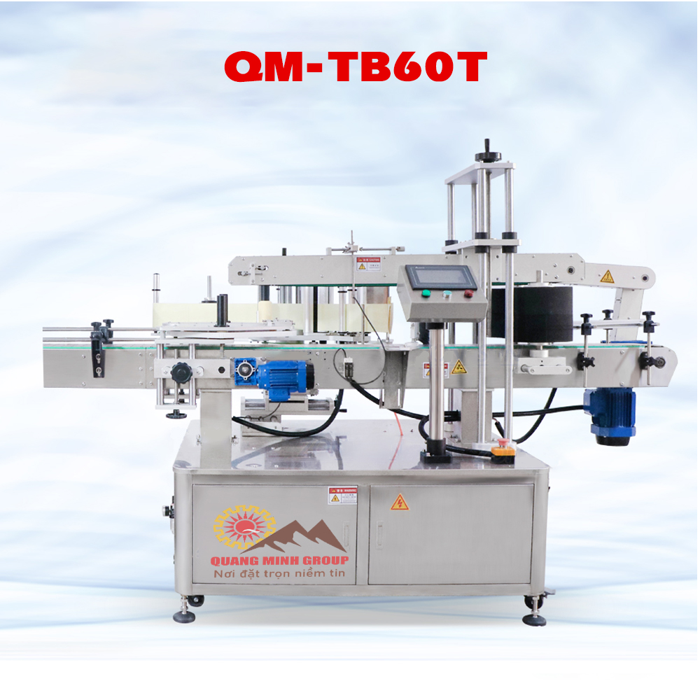 Máy Dán Màng Chai Lục Giác Tứ Giác Bán Tự Động Giá Rẻ