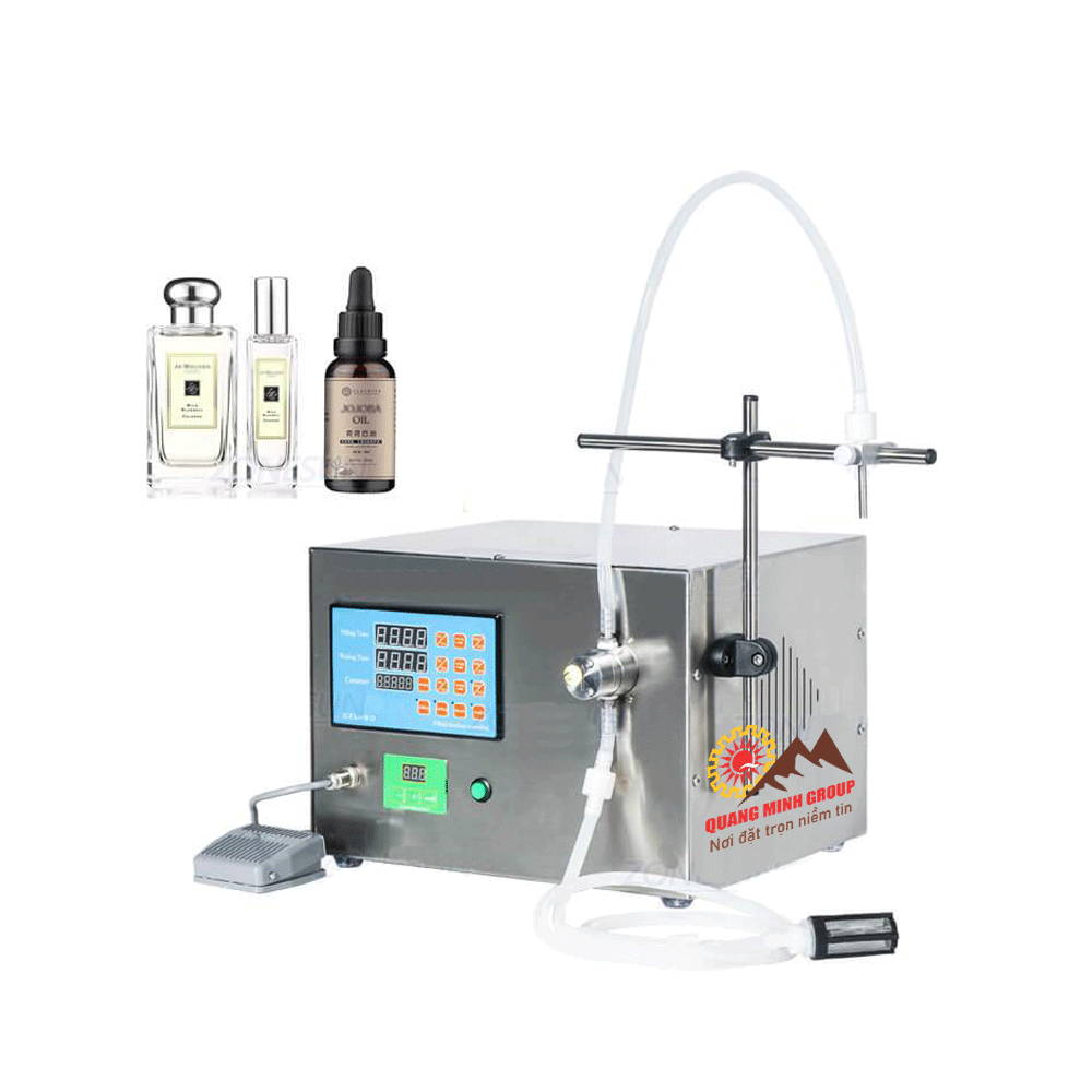 Máy chiết rót 2 vòi Bơm từ tính QM-GZL-80-MP2