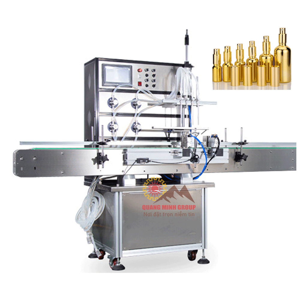 Máy chiết rót chất lỏng 1 vòi QM-GFK-280 Bơm Điện