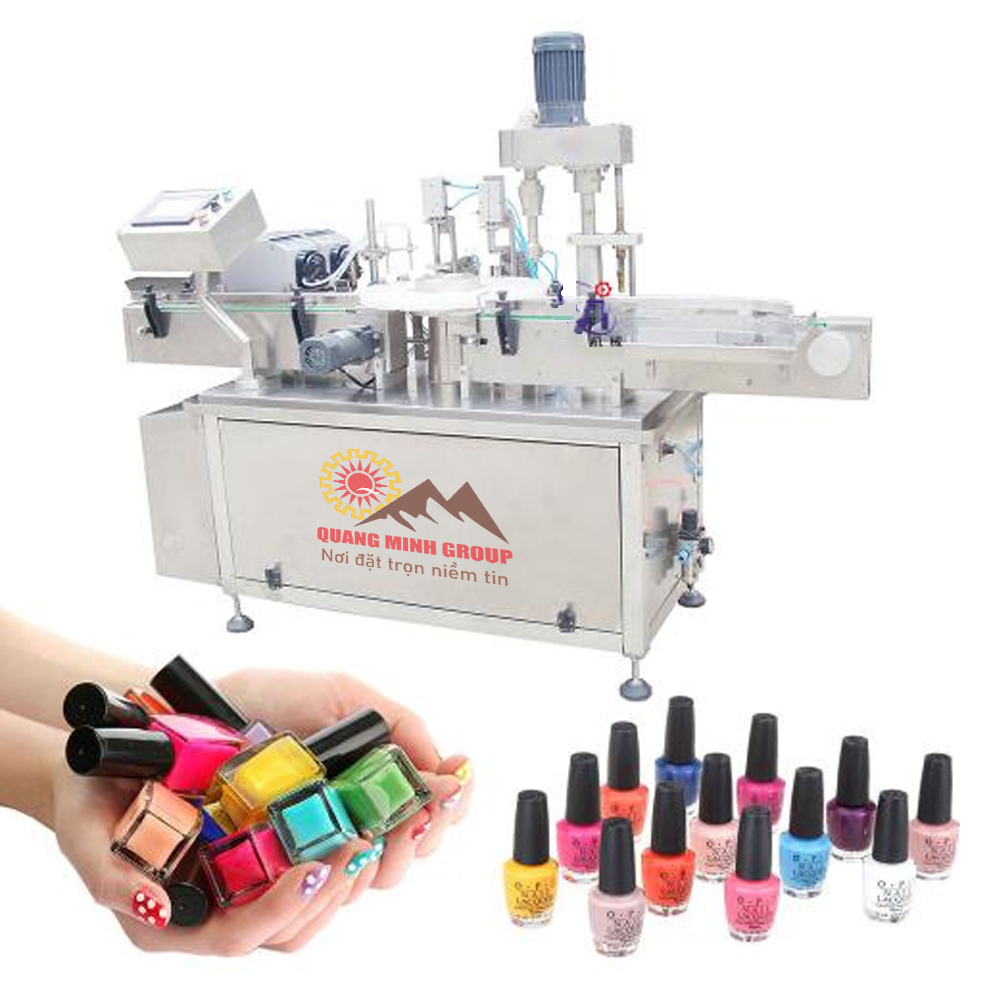 Dây chuyền chiết rót nước tự động 3 trong 1 QM-CGF-883 (500ml)